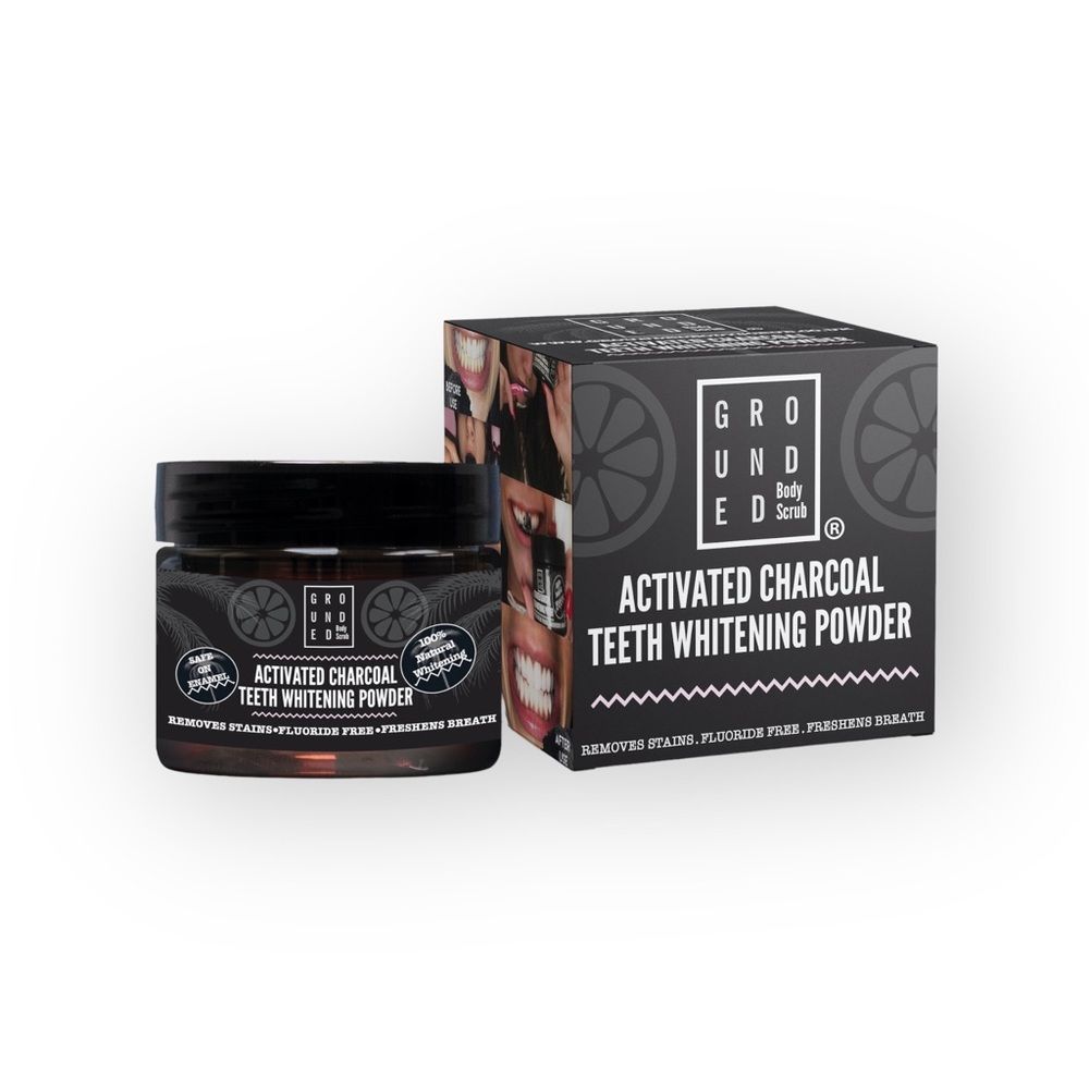 2/$25*when bundled* NWT Grounded Activated Charcoal Teeth Whitening Powder